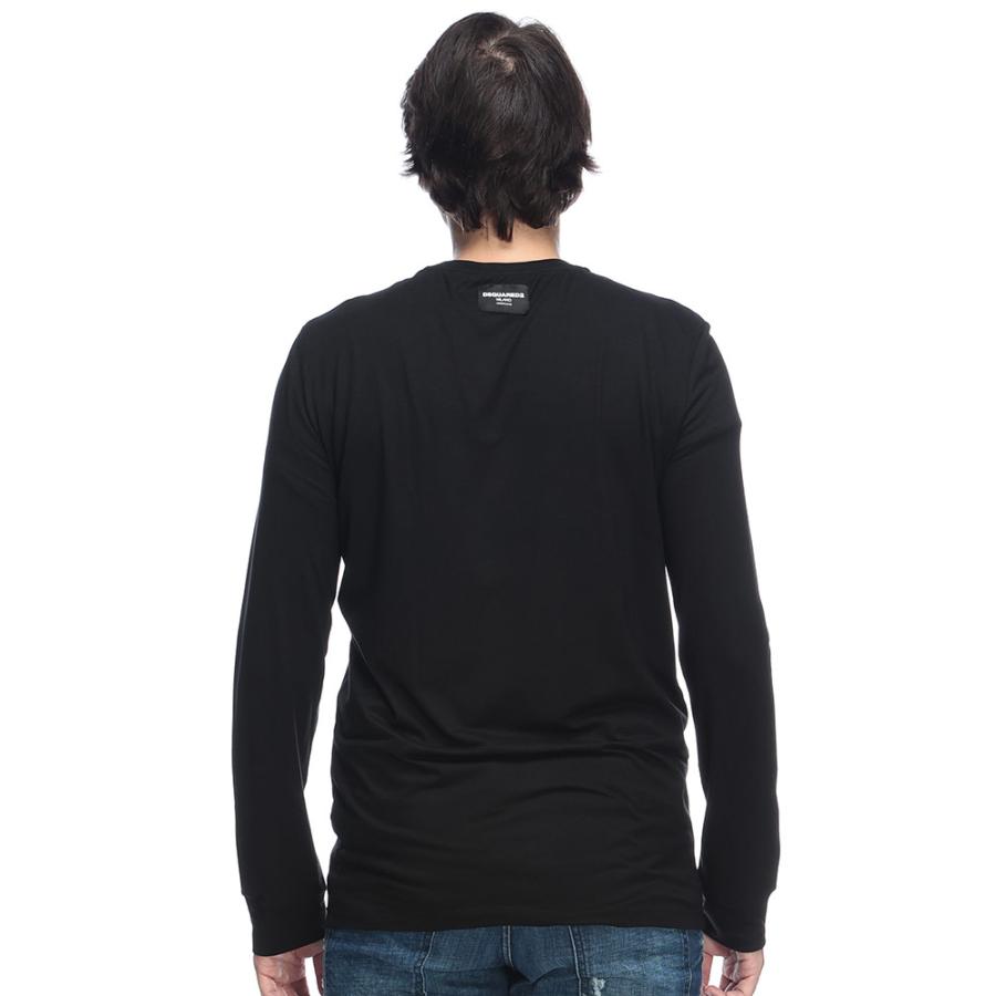 DSQUARED2（ディースクエアード） メンズ ロンT トップス クルーネック