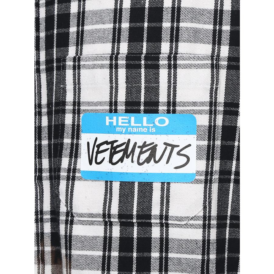 VETEMENTS（ヴェトモン） シャツ チェックシャツ メンズ