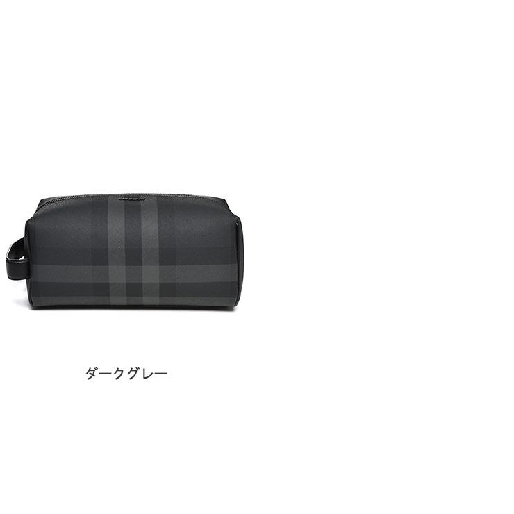 BURBERRY（バーバリー） クラッチバッグ メンズ チェック柄 ジッパー