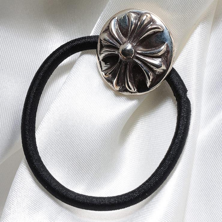 CHROME HEARTS（クロムハーツ） ヘアゴム メンズ シルバー925 クロス