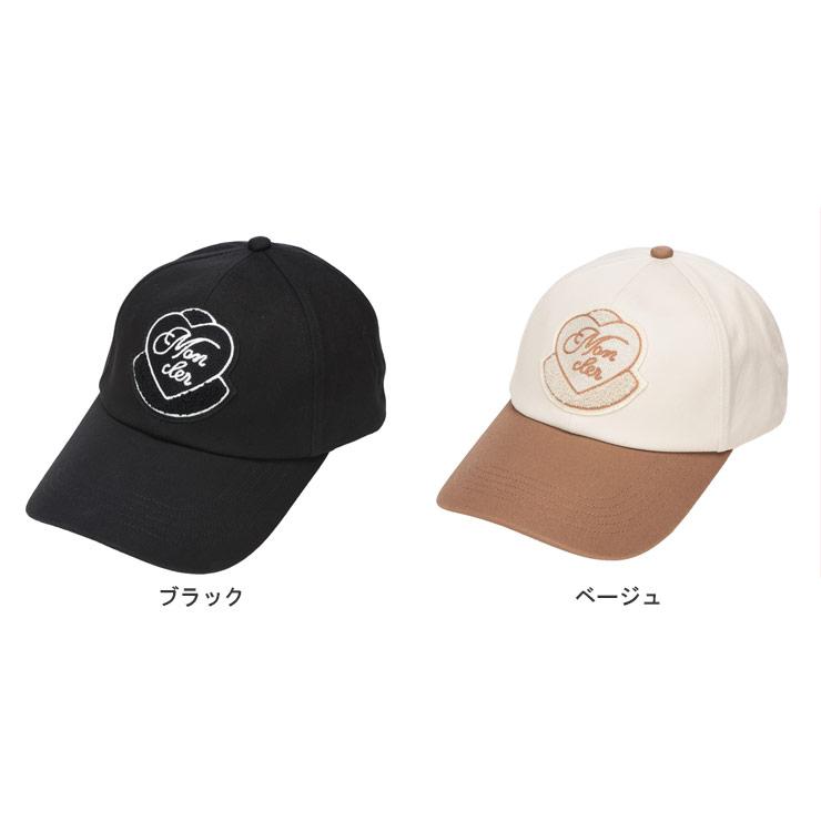 MONCLER（モンクレール） ハートワッペン コットン キャップ