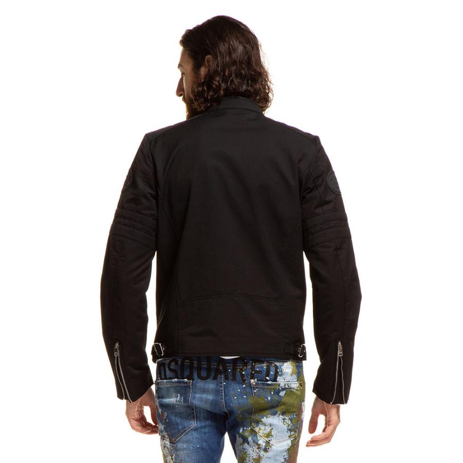 DIESEL（ディーゼル） メンズ コットン シングル ライダースジャケット