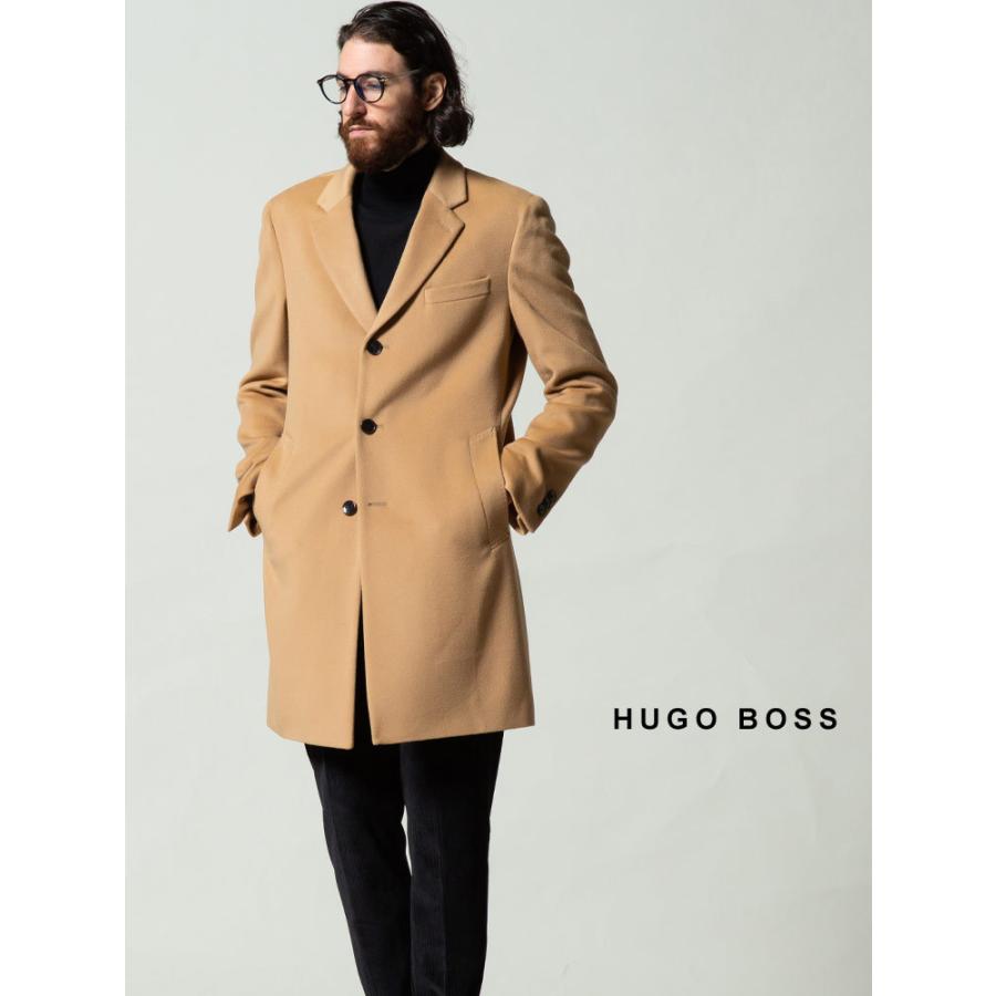 HUGO BOSS（ヒューゴ・ボス） メンズ カシミヤ混 ウール シングル