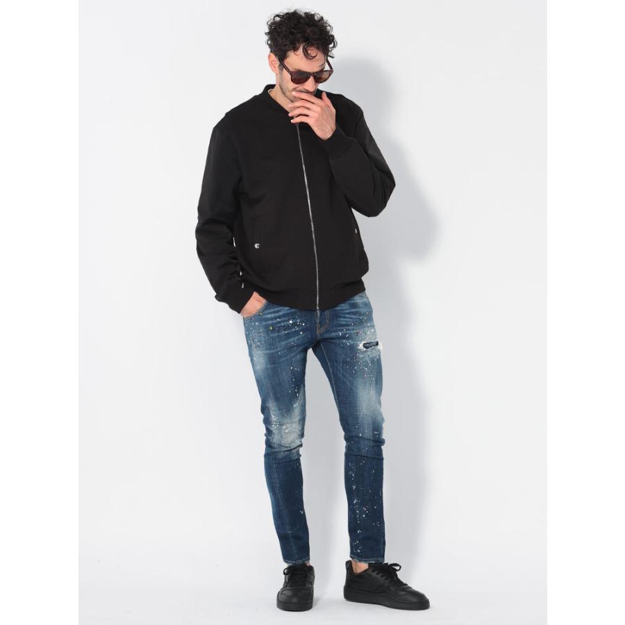 HUGO BOSS（ヒューゴ・ボス） スウェット 袖切替 ジップアップ