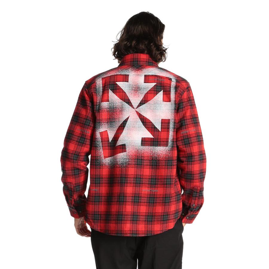 off white（オフホワイト） メンズ シャツ 長袖 OFF-WHITE チェック