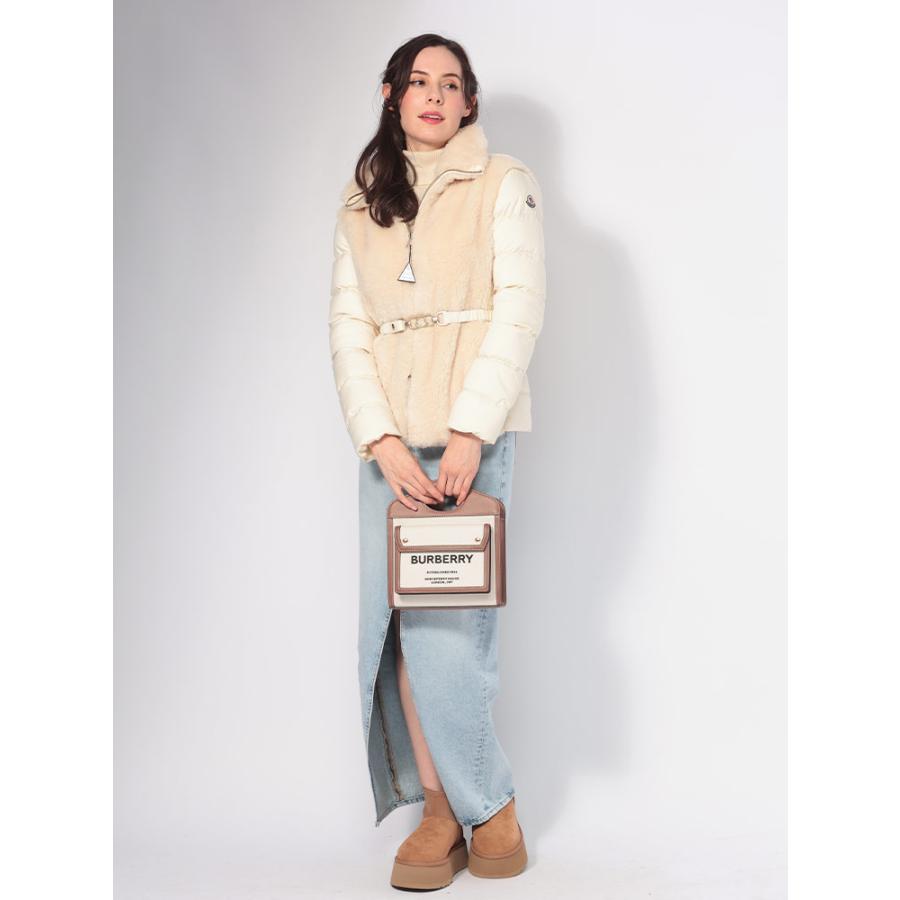 MONCLER（モンクレール） 切り替え ベルト付き フルジップ ダウン