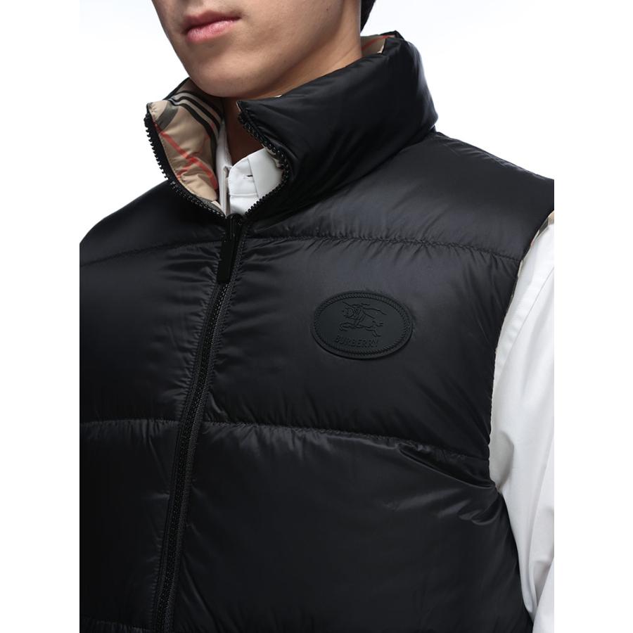 BURBERRY（バーバリー） ダウン ベスト メンズ ロゴ リバーシブル