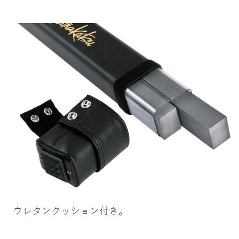 Gamakatsu（がまかつ） 鮎ロッドケース(2本入) GC299 ブラック(がま鮎