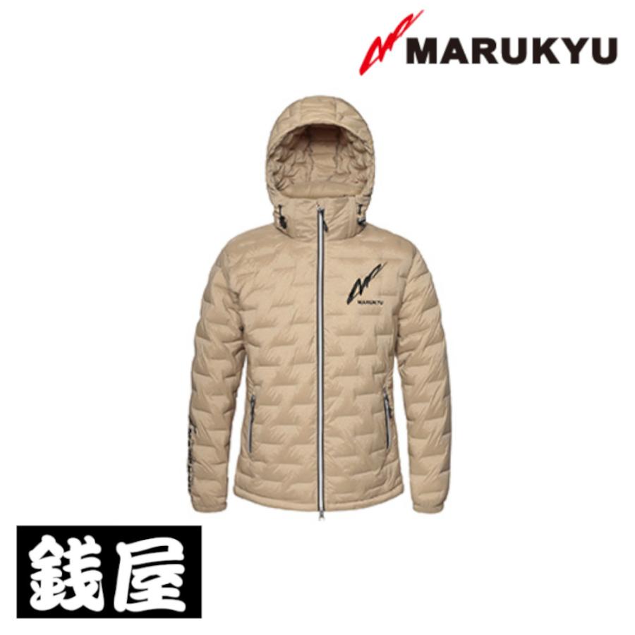 マルキュー（MARUKYU） シームレスダウンジャケット MQ-01 ベージュ 3L