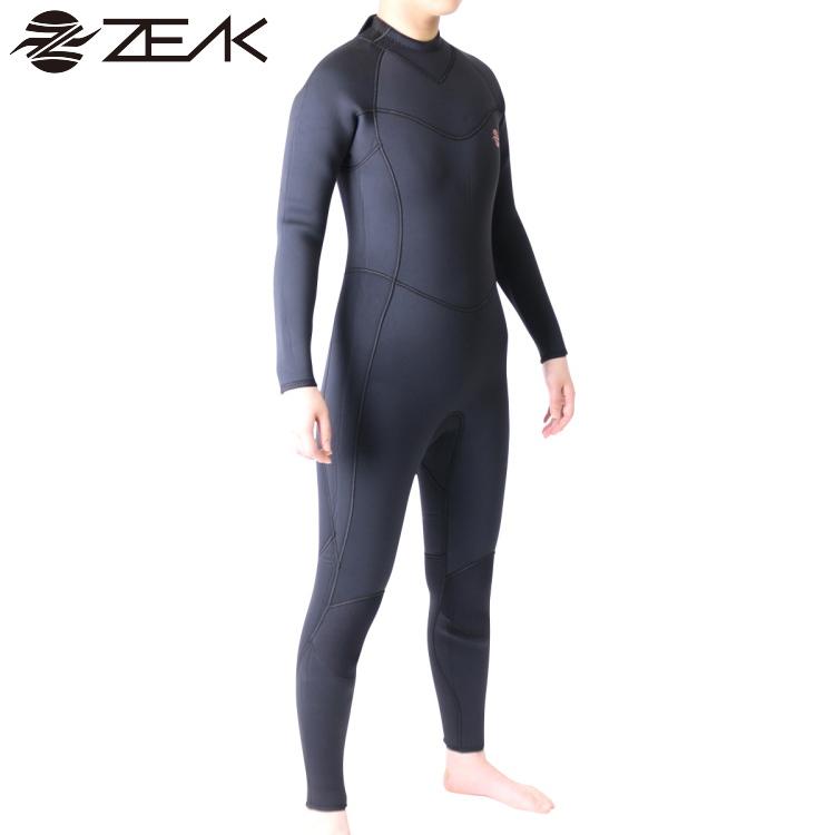 ZEAK(ジーク) ウェットスーツ 女性用 レディース 5mm / 3mm フルスーツ