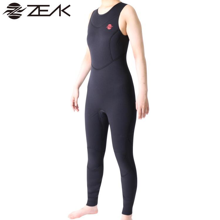 ZEAK(ジーク) ウェットスーツ 女性用 レディース ロングジョン