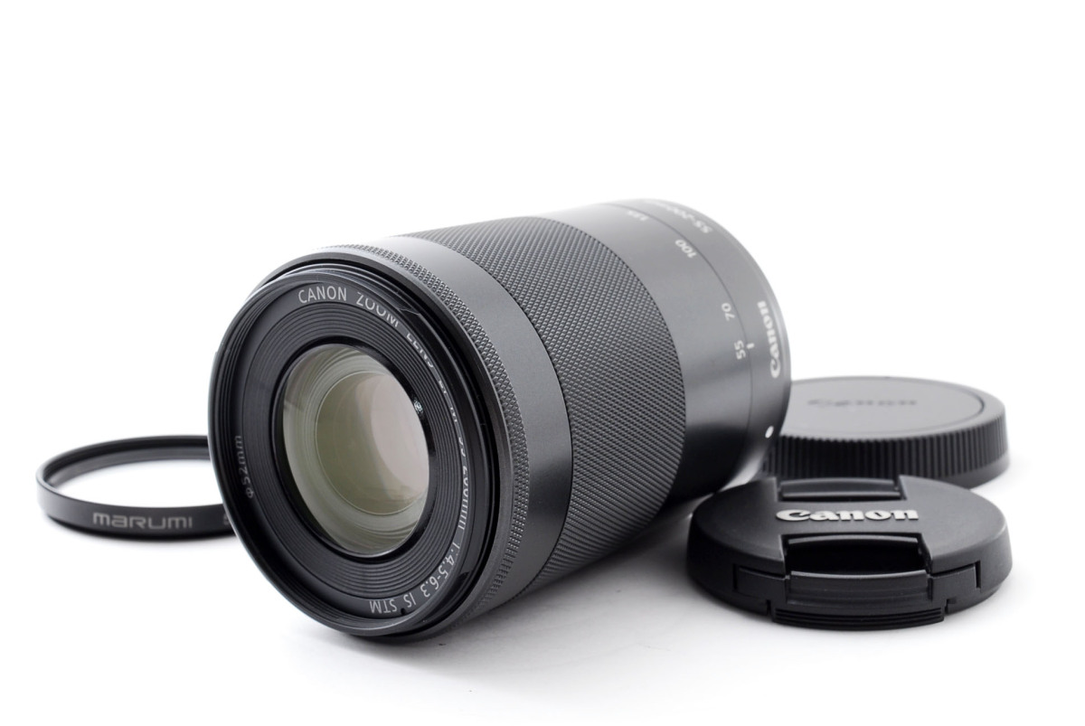 キヤノン EF-M55-200mm F4.5-6.3 IS STM 交換レンズ - 最安値・価格
