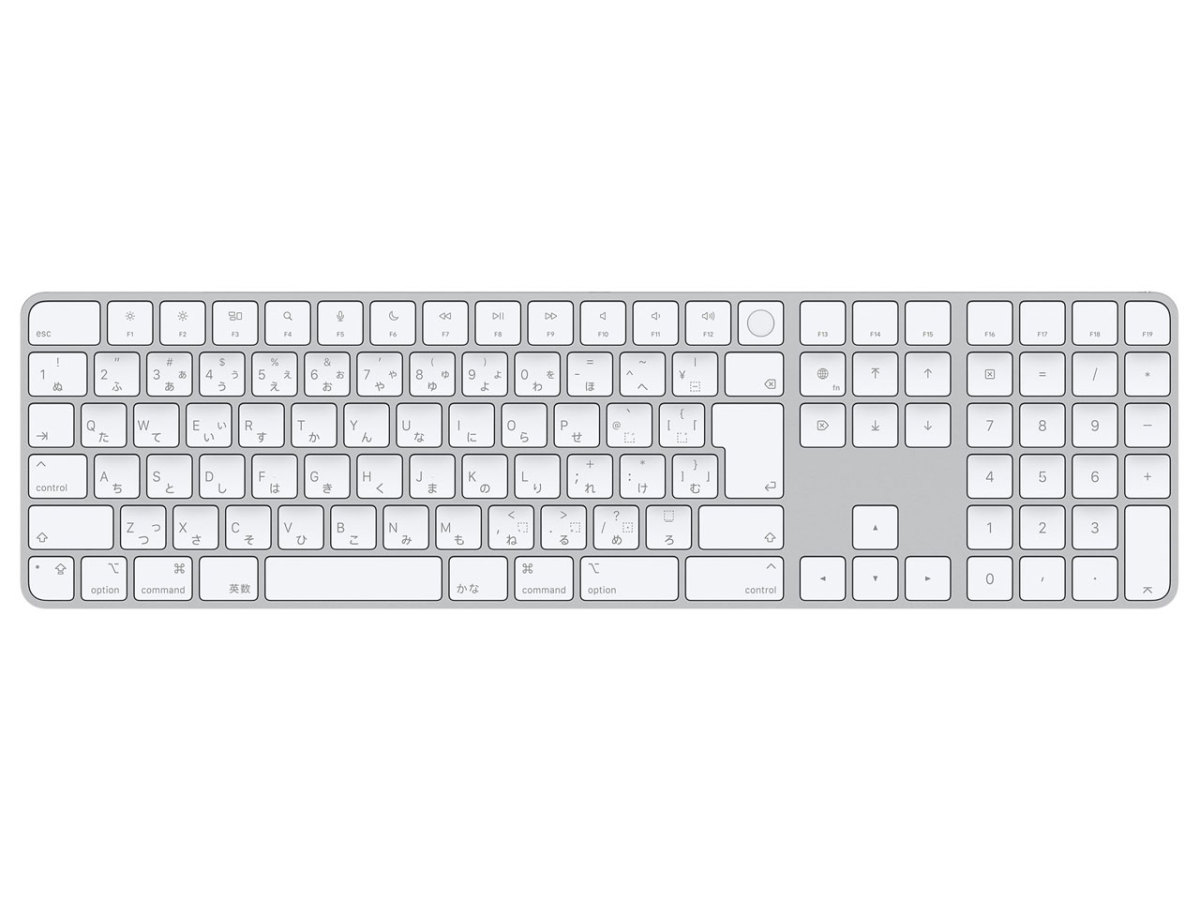 Apple Appleシリコン搭載Macモデル用 Touch ID搭載Magic Keyboard 日本