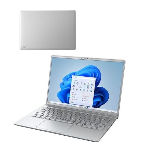 富士通 LIFEBOOK UH77/E3 シルバーホワイト ［FMVU77E3WZ］ Joshin