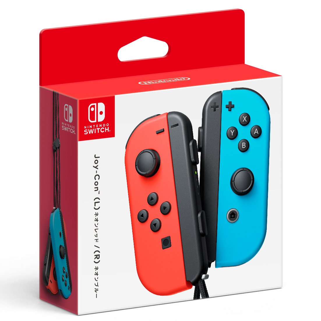任天堂 Joy-Con（L）ネオンレッド/（R）ネオンブルー HAC-A-JAEAA