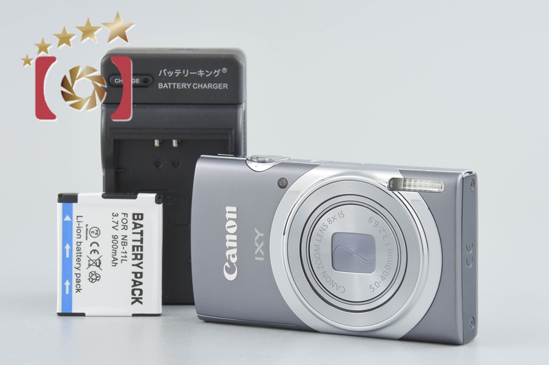 キヤノン イクシ IXY 130（グレー） コンパクトデジタルカメラ本体