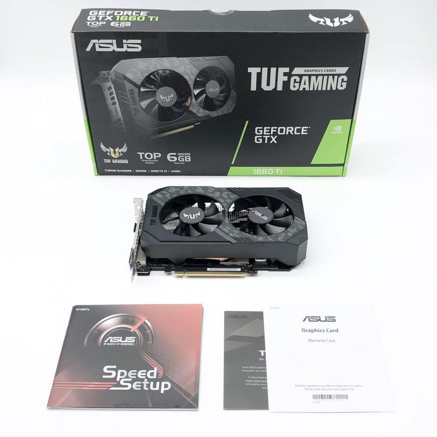 ASUS TUF-GTX1660TI-T6G-EVO-GAMING ［ASUS TUF Gaming GeForce GTX