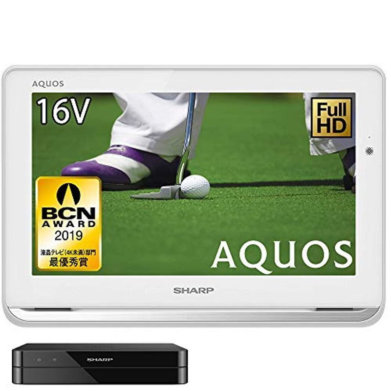 SHARP ポータブル液晶テレビ 2T-C16AP-B （ブラック） AQUOS