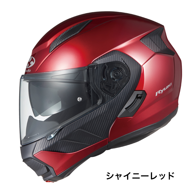 OGK Kabuto RYUKI Lサイズ（59-60cm） ブラックメタリック バイク用