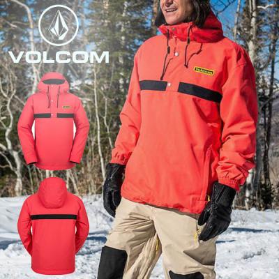 VOLCOM スノーボード ウエア（色：オレンジ系）｜スノーボード