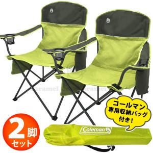 Coleman（コールマン） チェア 耐荷重136kg クアッド 緑 屋外用