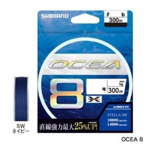 OCEA シマノ/SHIMANO オシア 17+ PE 300m 5カラー 8,10,12号 LD-A71Y