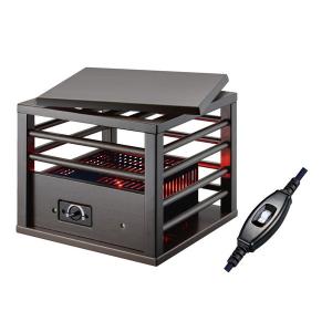 メトロ電気工業 MH-606RE(DB) 堀こたつヒーター ハロゲンヒーター