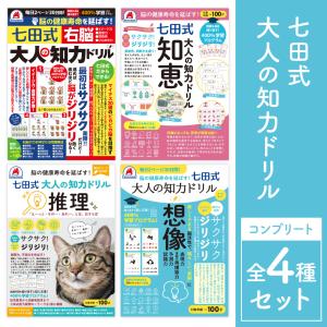 シルバーバック 七田式 大人の知力ドリル 選べる2冊セット 脳トレ
