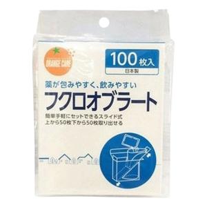 オレンジケアプロダクツ オブラート 袋型 100枚入 : くすりの勉強堂
