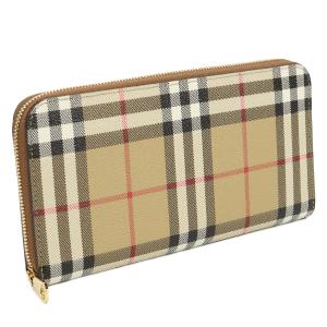BURBERRY（バーバリー） 長財布 レディース チェック ベージュ 8070598