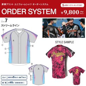 ゼット（ZETT） 野球・ソフトボール 昇華プリントユニフォームシャツ