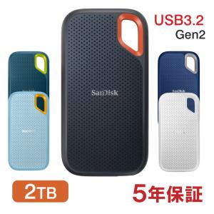 SanDisk（サンディスク） ポータブルSSD 2TB USB4 Gen 3x2 R:3800MB/s