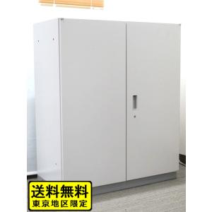 ライオン事務器 No.360NN スチール書庫（ベース一体型） 両開 45655