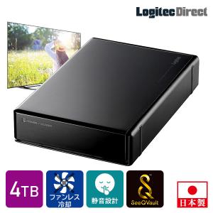 ロジテック 外付け HDD ハードディスク 据え置き 4TB テレビ録画