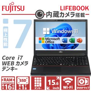 富士通（FUJITSU） ノートパソコン Office搭載 新品 同様 windows11