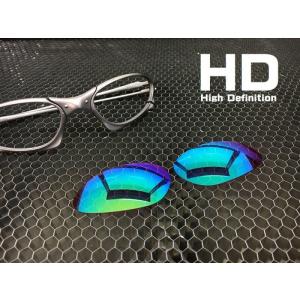 LINEGEAR オークリー ペニー用交換レンズ HDレンズ ジュエリーブルー