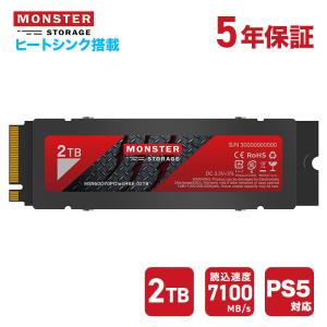 Monster Storage Monster Storage 1TB NVMe SSD PCIe Gen 4×4 R:7,400