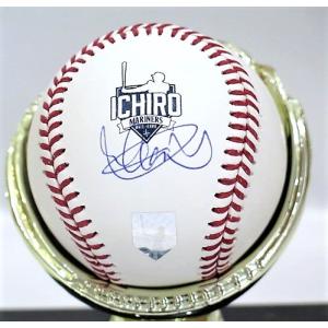 MS】イチロー直筆サイン「HOF25」書込み 米国野球殿堂ロゴ入り MLB公式