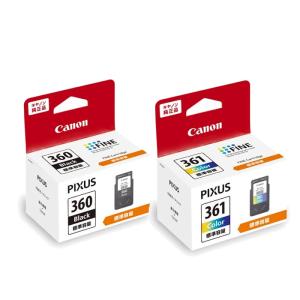 PIXUS CANON FINE カートリッジ BC-360XL ブラック (大容量) BC-361XL