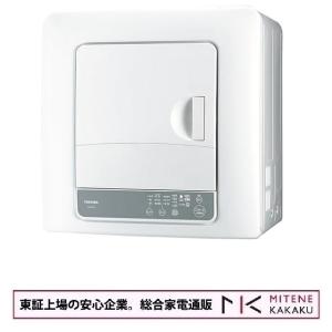 TOSHIBA（東芝） 衣類乾燥機 6kg ED-60A4-W ピュアホワイト ヒーター