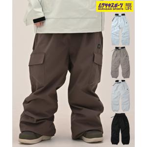 FYVE スノーボードウェア FSPEC LOOSE FIT CARGO PT(BLACK) サイズXL