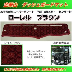 ダッシュマット 金華山 ローレルブラウン 日野グランドプロフィア（H15