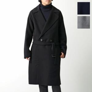 Hevo イーヴォ COMPOSIZIONI ベルト付 ダブルブレスト ロング コート