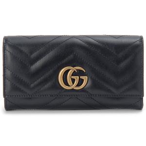 GUCCI（グッチ） 財布 長財布 ラウンドファスナー GGマーモント