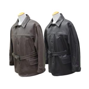 GANGSTERVILLE/ギャングスタービル】「30's Car Coat”Horse Hide