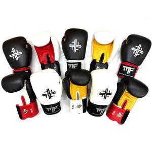 RAJA ボクシンググローブ 16oz ラジャ 本革製 マジックテープ式 紫黒緑