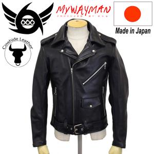 666 MY WAY MAN マイウェイマン MMLJM-1 シングル ライダース