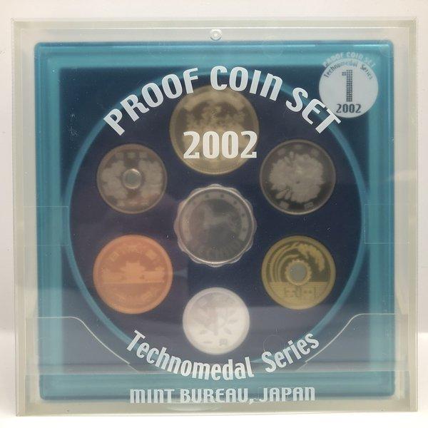テクノメダルシリーズ 1 プルーフ貨幣セット 2002（平成14年） 記念