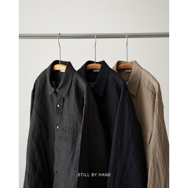 STILL BY HAND（スティルバイハンド） シャツ SH ウール リネン