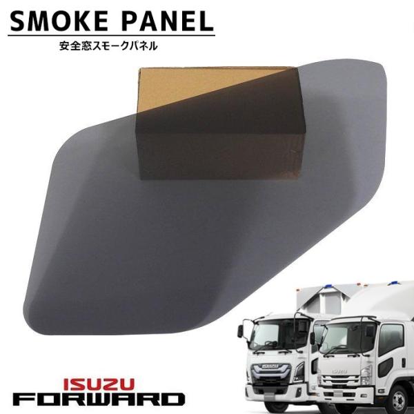23 07 フォワード 安全窓 ナビウインド ブラック スモーク パネル H19